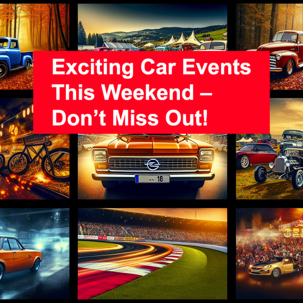Upcoming Events this Weekend (Oct 25-26, 2025): An Unmissable Celebration of American Muscle and Vintage Classics