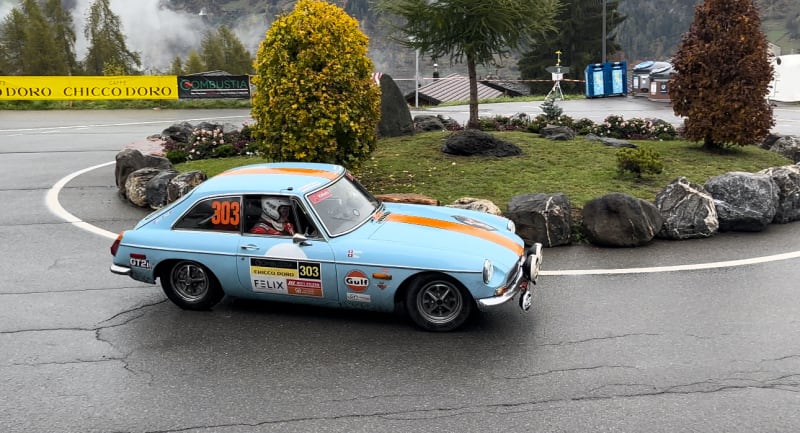 Final Day of the Rallye du Valais 2025: Spectacular Drifts in the Rain