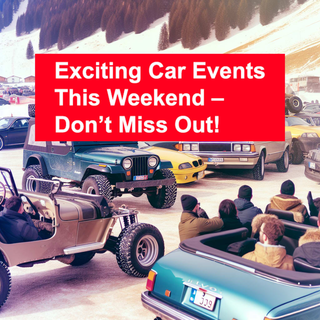 Upcoming Events this Weekend (Feb 14-15, 2026): Thrilling Car Meets at ACE Café and Snowy Drifts at Seelisberg