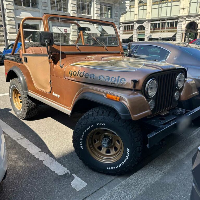 Jeep CJ Golden Eagle: Unleash the Wilderness in Style!