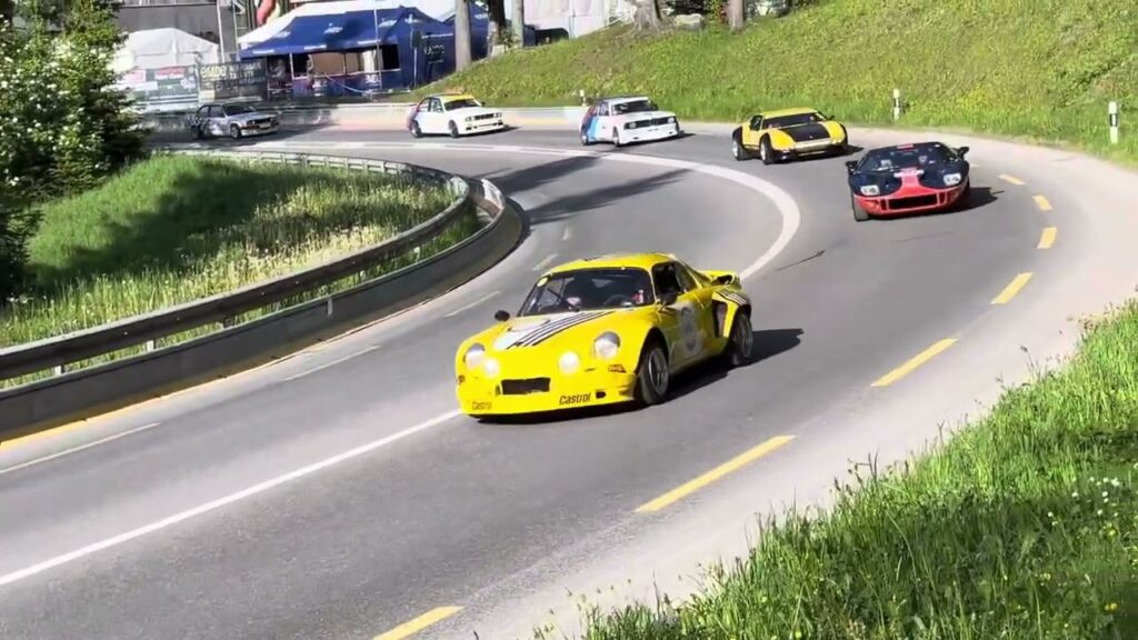 Rare Car Showcase at Lenzerheide Motor Classics 2025 Parade