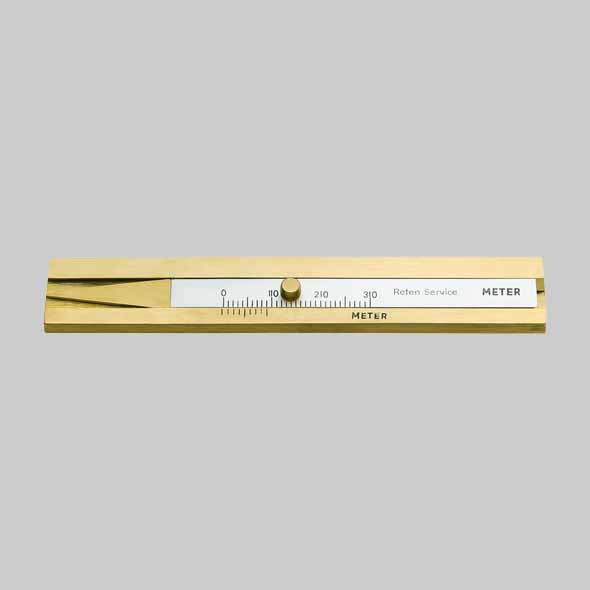 Tyre tread depth gauge precision brass tool