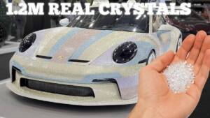 Crystal Covered Porsche 992 and Extreme Show Car Designs